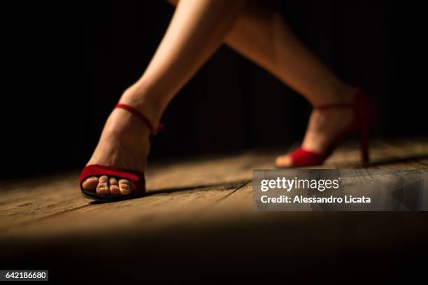 tango - ballroom dancing feet stock pictures, royalty-free photos & images