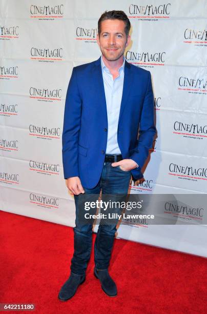 Actor Sean Maguire attends Cinemagic Los Angeles showcase preview of "Chancer" at Fairmont Miramar Hotel on February 16, 2017 in Santa Monica,...