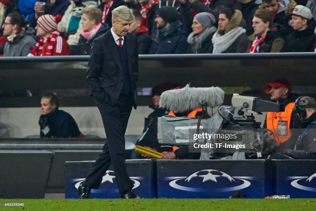 FC Bayern Muenchen v Arsenal FC - UEFA Champions League Round of 16: First Leg