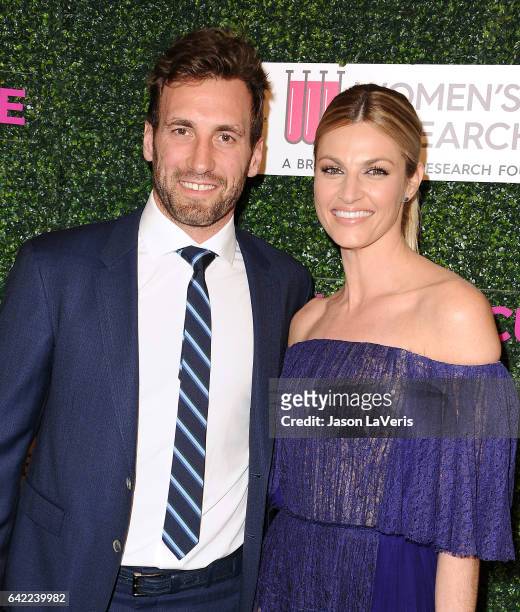 Jarret Stoll and Erin Andrews attend An Unforgettable Evening at the Beverly Wilshire Four Seasons Hotel on February 16, 2017 in Beverly Hills,...
