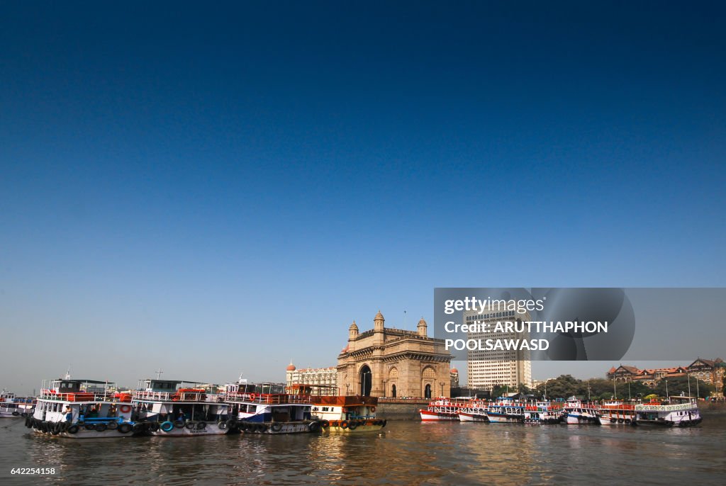 Bombay gate at mumbai West India
