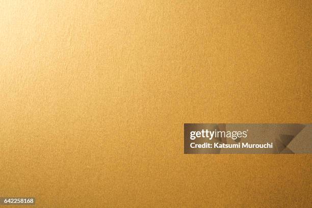 gold paper textures background - gold leaf stock pictures, royalty-free photos & images