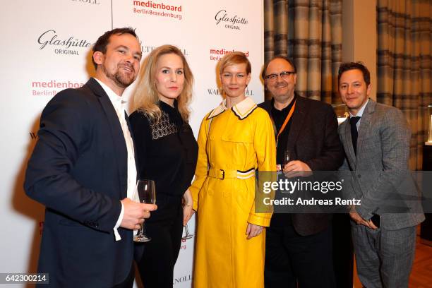 Sandra Hueller attends the Medienboard Berlin-Brandenburg Reception sponsored by Glashuette Original on February 9, 2017 in Berlin, Germany.