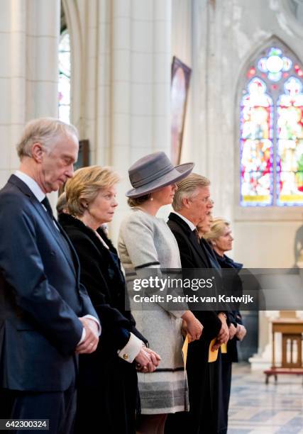 Arch Duke Christian and Princess Marie Astrid of Austria, Princess Margaretha of Liechtenstein, King Philippe and Queen Mathilde, Princess Esmeralda...