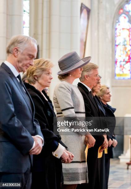 Arch Duke Christian and Princess Marie Astrid of Austria, Princess Margaretha of Liechtenstein, King Philippe and Queen Mathilde, Princess Esmeralda...