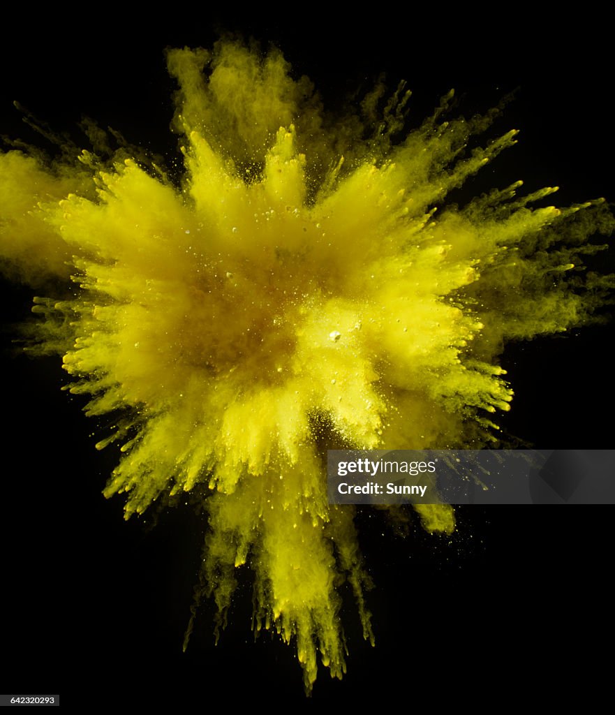 Powder Explosion High-Res Stock Photo - Getty Images