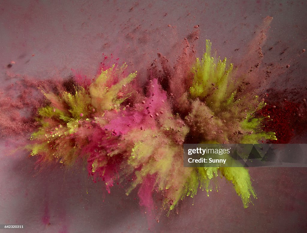 Powder Explosion High-Res Stock Photo - Getty Images