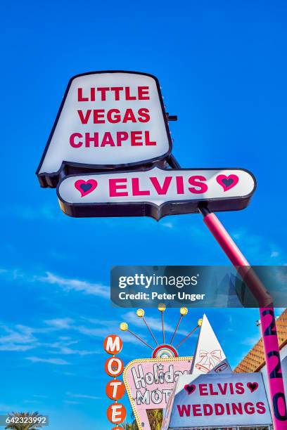 the city of las vegas,nevada,usa - chapel stock pictures, royalty-free photos & images