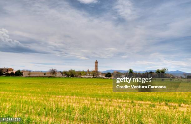 longares - aragón - spain - poble espanyol stock pictures, royalty-free photos & images