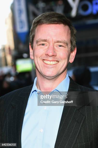 Managing Director Robert F. Phillips attends Vh1's "The Breaks" opening bell at NASDAQ on February 17, 2017 in New York City.