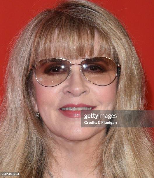 Singer Stevie Nicks of Fleetwood Mac attends MusiCares Person of the Year honoring Tom Petty at the Los Angeles Convention Center on February 10,...