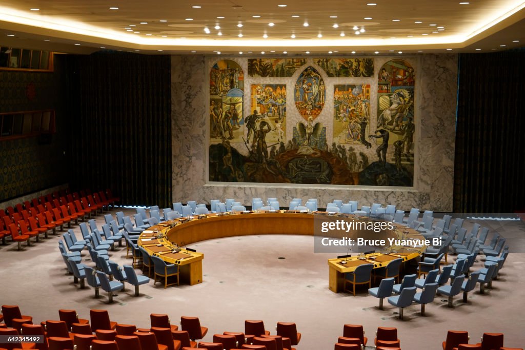 Security Council Chamber at United Nations