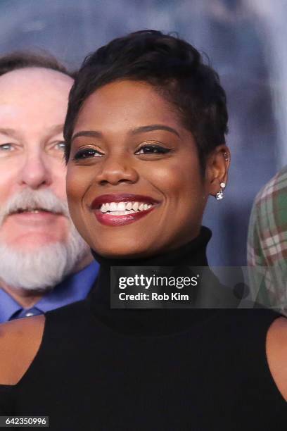 Afton Williamson of Vh1's "The Breaks" attends The Nasdaq Opening Bell at NASDAQ on February 17, 2017 in New York City.