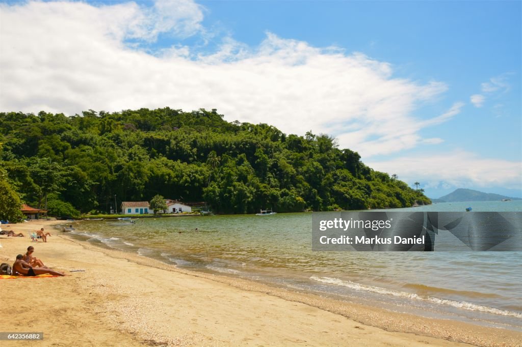 Pontal Beach in Town of Paraty, Rio de Janeiro