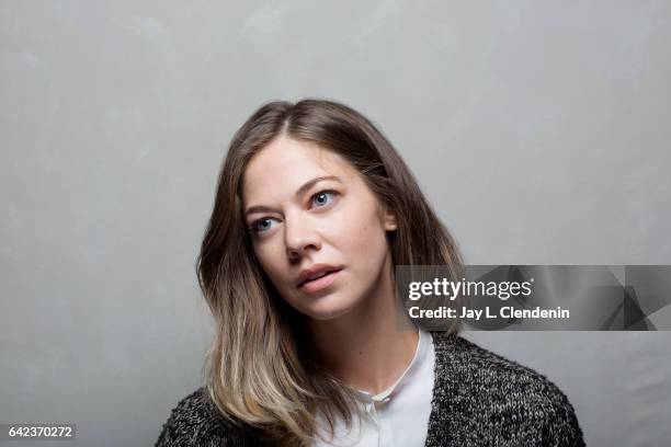 Actress Analeigh Tipton, from the film Golden Exits, is photographed at the 2017 Sundance Film Festival for Los Angeles Times on January 22, 2017 in...