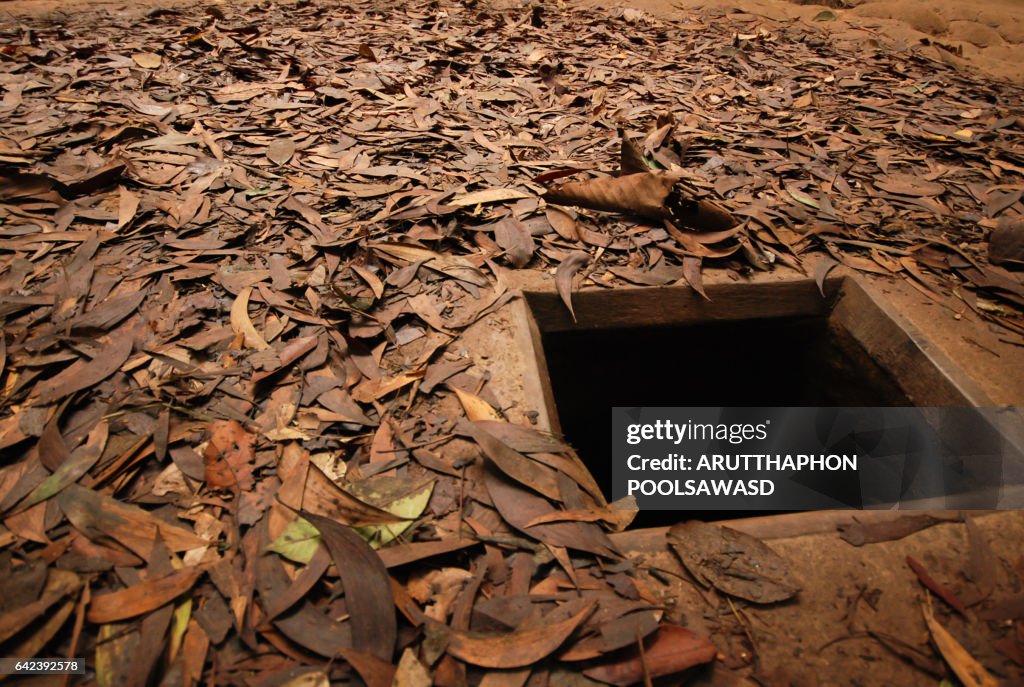Cu Chi tunnel exit, Ho Chi Minh City, Vietnam