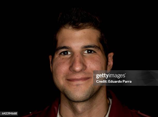 Julian Contreras attends the kissing room of Francis Montesinos show during Mercedes Benz Fashion Week Madrid Autumn / Winter 2017 at Ifema on...