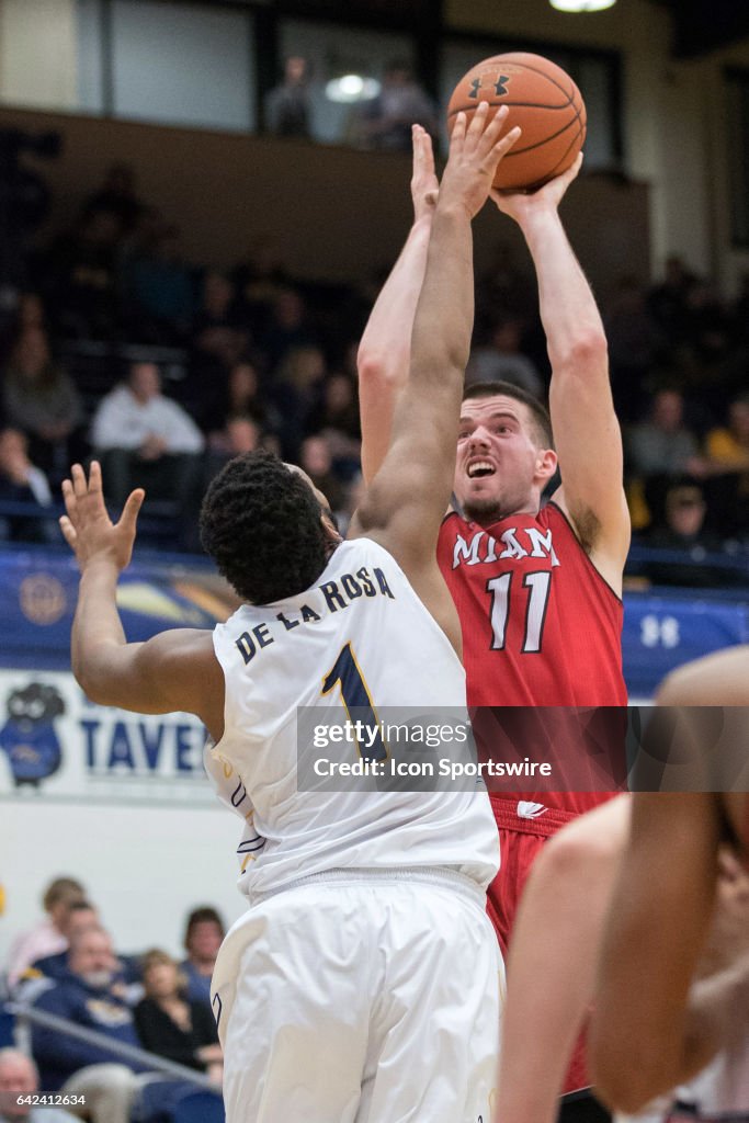 COLLEGE BASKETBALL: FEB 14 Miami OH at Kent State