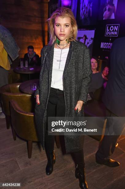 Sofia Richie attends the Lon Dunn + Missguided launch event hosted by Jourdan Dunn at The London EDITION on February 17, 2017 in London, England.