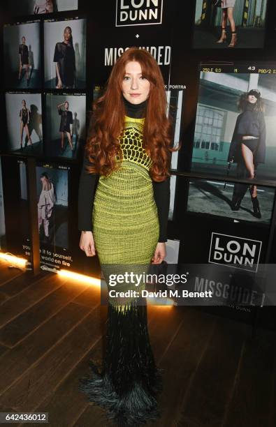 Nicola Roberts attends the Lon Dunn + Missguided launch event hosted by Jourdan Dunn at The London EDITION on February 17, 2017 in London, England.