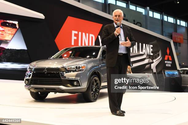 Mitsubishi Outlander Sport at the Chicago Auto Show on February 9 at McCormick Place in Chicago, IL.