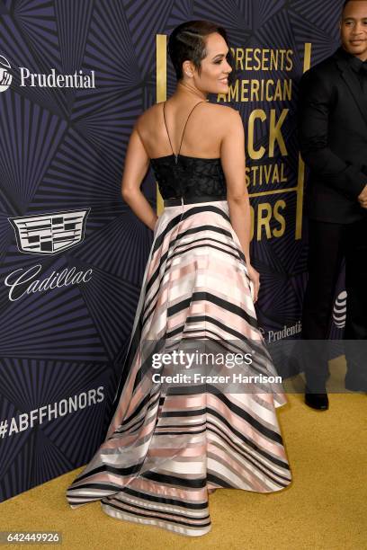 Actor Grace Gealey attends BET Presents the American Black Film Festival Honors on February 17, 2017 in Beverly Hills, California.