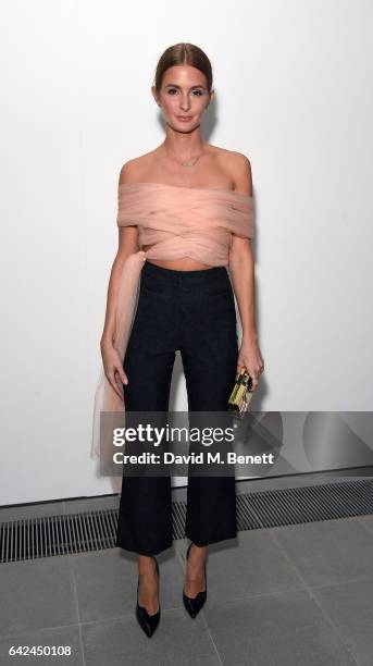 Millie Mackintosh attends the British Fashion Council Fashion Film x River Island film screening and cocktail party at The Serpentine Sackler Gallery...