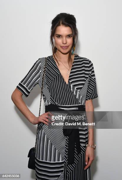 Sarah Ann Macklin attends the British Fashion Council Fashion Film x River Island film screening and cocktail party at The Serpentine Sackler Gallery...