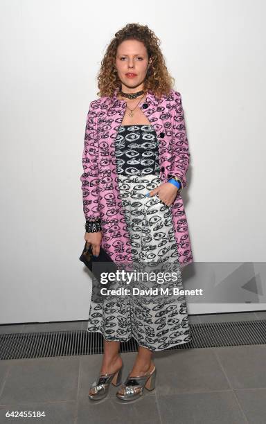 Margot Bowman attends the British Fashion Council Fashion Film x River Island film screening and cocktail party at The Serpentine Sackler Gallery on...
