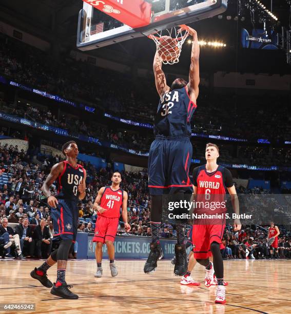 Karl Anthony Towns Dunk Photos and Premium High Res Pictures - Getty Images