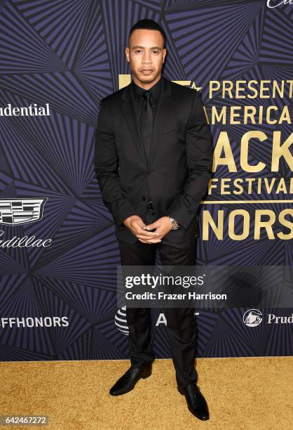 Actor Trai Byers attends BET Presents the American Black Film Festival Honors on February 17, 2017 in Beverly Hills, California.