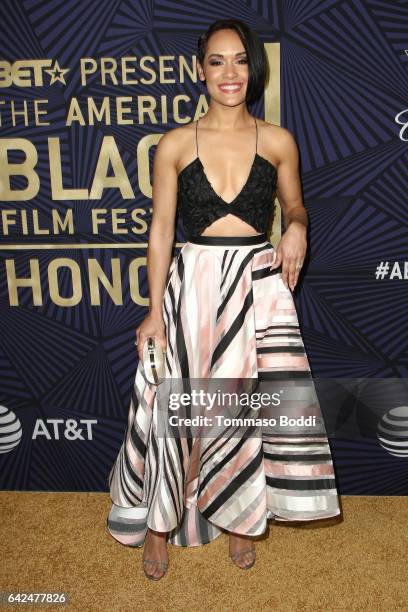 Grace Gealey attends the BET's 2017 American Black Film Festival Honors Awards at The Beverly Hilton Hotel on February 17, 2017 in Beverly Hills,...