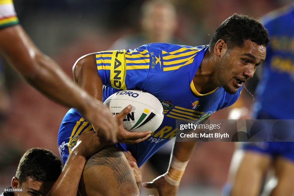 NRL Trial - Panthers v Eels