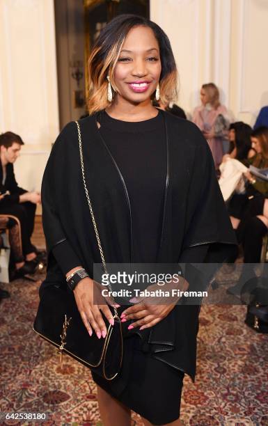 Rene Byrd attends Zeynep Kartal the show during the London Fashion Week February 2017 collections on February 17, 2017 in London, England.