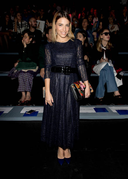 ESP: Celebrities - Day 2 - Mercedes Benz Fashion Week Madrid Autumn / Winter