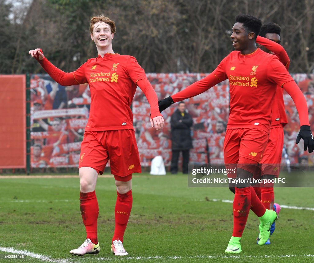 Liverpool v Wolverhampton Wanderers: U18 Premier League