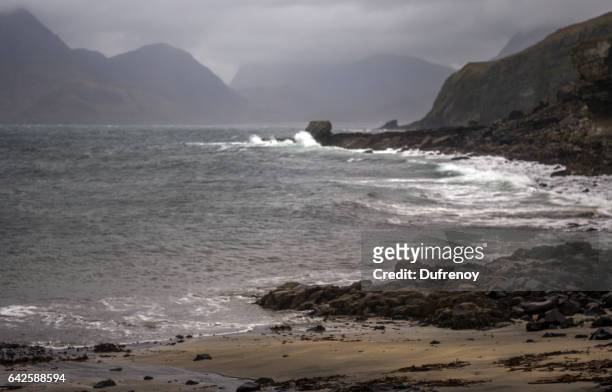 elgol, isle of skye, scotland - écosse stock pictures, royalty-free photos & images