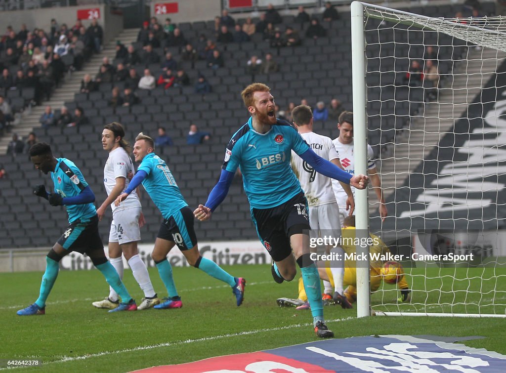 Milton Keynes Dons v Fleetwood Town - Sky Bet League One