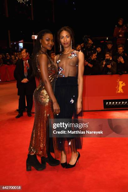 Guest arrive for the closing ceremony of the 67th Berlinale International Film Festival Berlin at Berlinale Palace on February 18, 2017 in Berlin,...