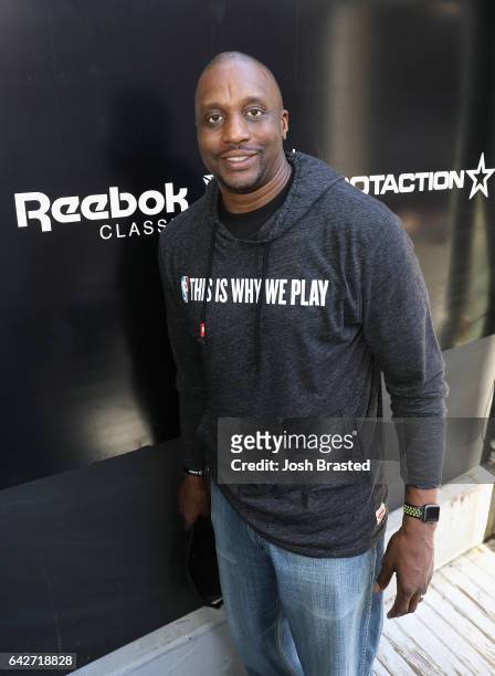 Retired NBA player Dee Brown attends as Reebok Classic and Footaction host a star-studded concert with Cam'ron, Teyana Taylor and Curren$y on...