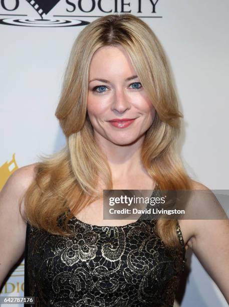 Actress Jessica Morris attends the 53rd Annual Cinema Audio Society Awards at Omni Los Angeles Hotel at California Plaza on February 18, 2017 in Los...