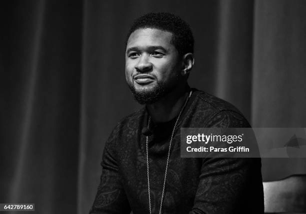 Usher Raymond onstage at Morehouse College 150th Anniversary: "Reflections of Excellence" at Ray Charles Performing Arts Center at Morehouse College...