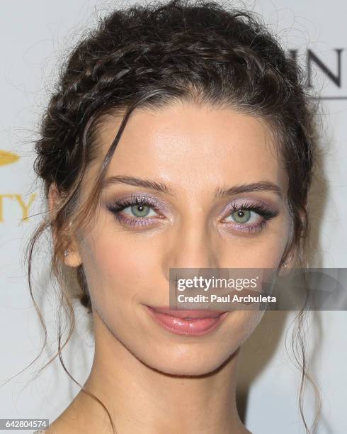 Actress Angela Sarafyan attends the 53rd Annual Cinema Audio Society Awards at Omni Los Angeles Hotel at California Plaza on February 18, 2017 in Los...