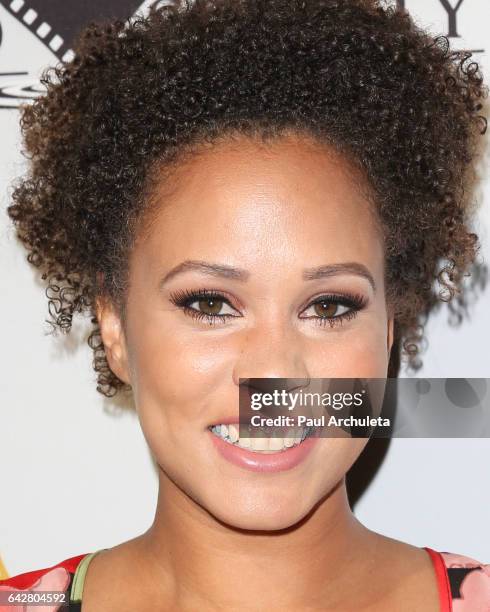 Radio Personality Breegan Jane attends the 53rd Annual Cinema Audio Society Awards at Omni Los Angeles Hotel at California Plaza on February 18, 2017...