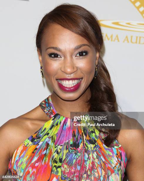 Actress Nondumiso Tembe attends the 53rd Annual Cinema Audio Society Awards at Omni Los Angeles Hotel at California Plaza on February 18, 2017 in Los...