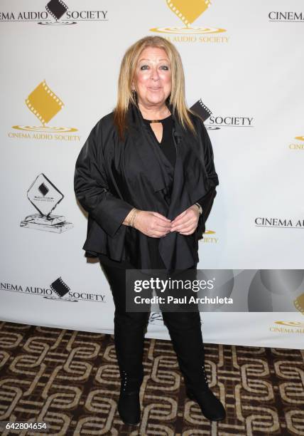 Comedian Elayne Boosler attends the 53rd Annual Cinema Audio Society Awards at Omni Los Angeles Hotel at California Plaza on February 18, 2017 in Los...