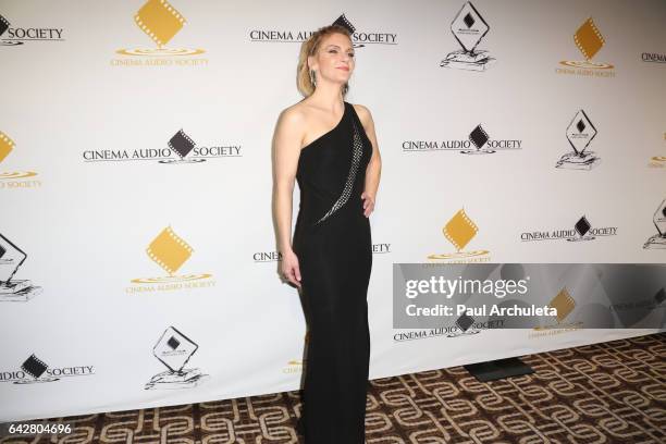 Actress Rhea Seehorn attends the 53rd Annual Cinema Audio Society Awards at Omni Los Angeles Hotel at California Plaza on February 18, 2017 in Los...
