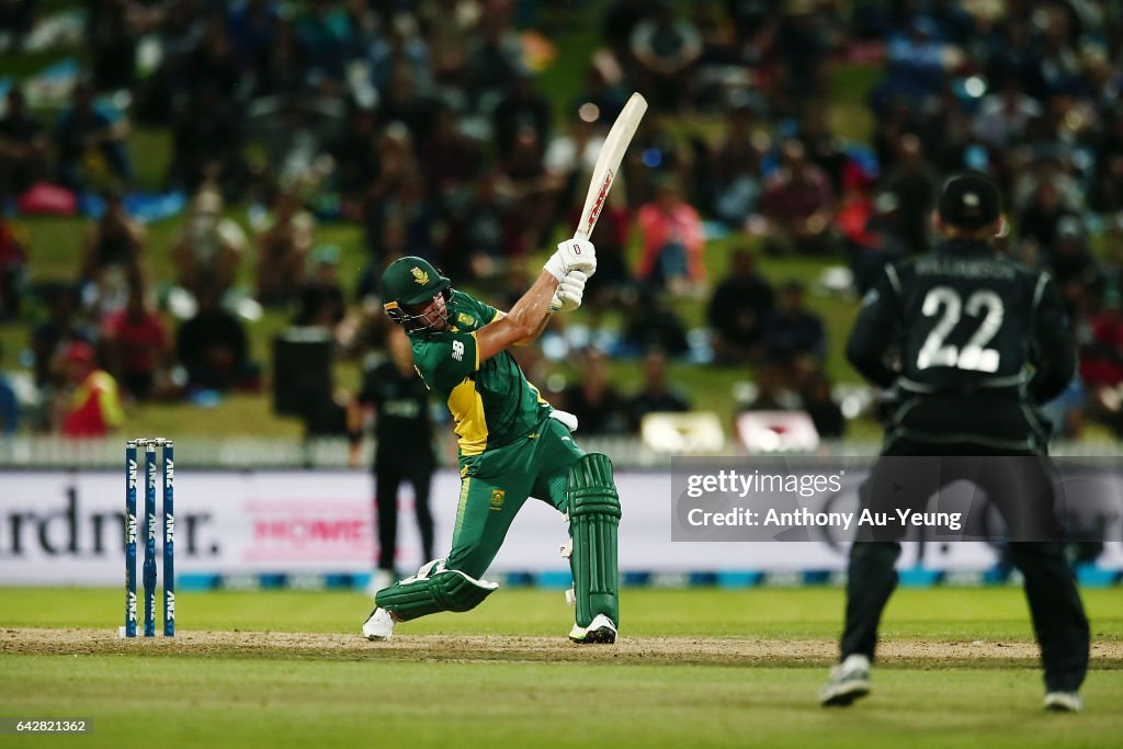 New Zealand v South Africa - 1st ODI