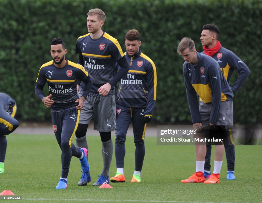 Arsenal Training Session