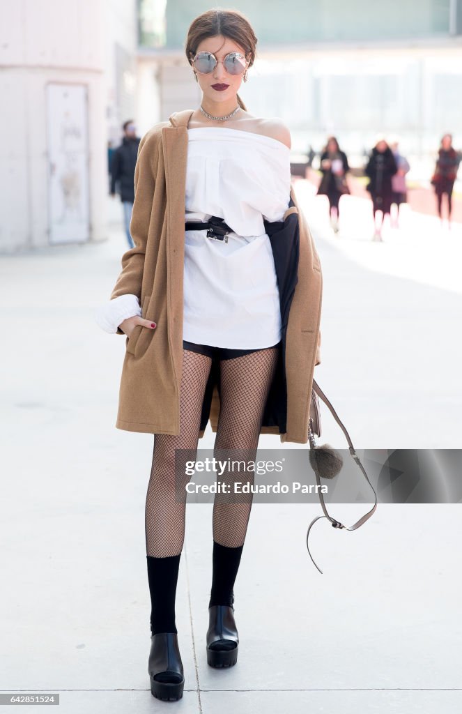 Street Style - Mercedes Benz Fashion Week Madrid Autumn / Winter 2017